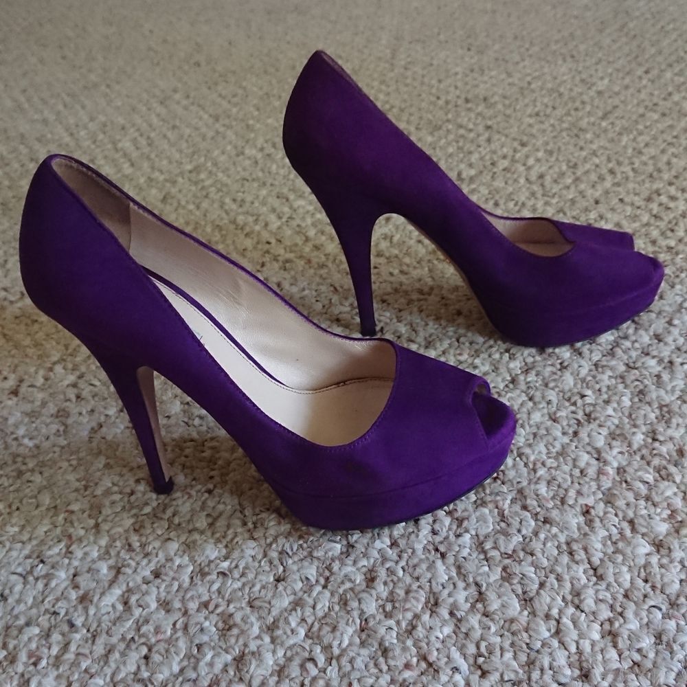 Very rich pretty purple Prada heels size: 36.5 - Picture 3 of 12